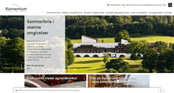 Desktop Screenshot of konventum.dk